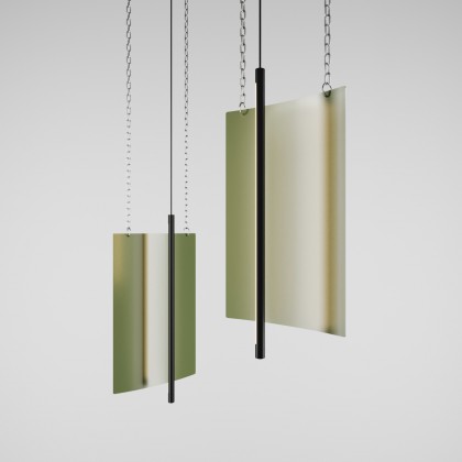 Подвесной светильник Svitlotin — medium pendant painted 56 / custom RAL
